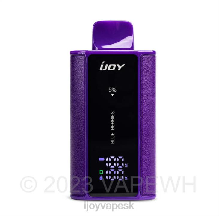 iJOY Vape SK | iJOY Captain 10 000 vape 8X0231 modré bobule